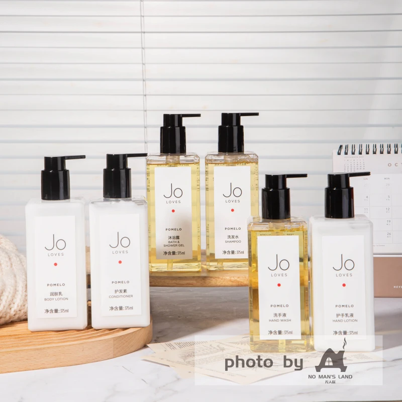 JO LOVES Shampoo & Conditioner & Body Lotion & Shower Gel & Hand Wash 375ML
