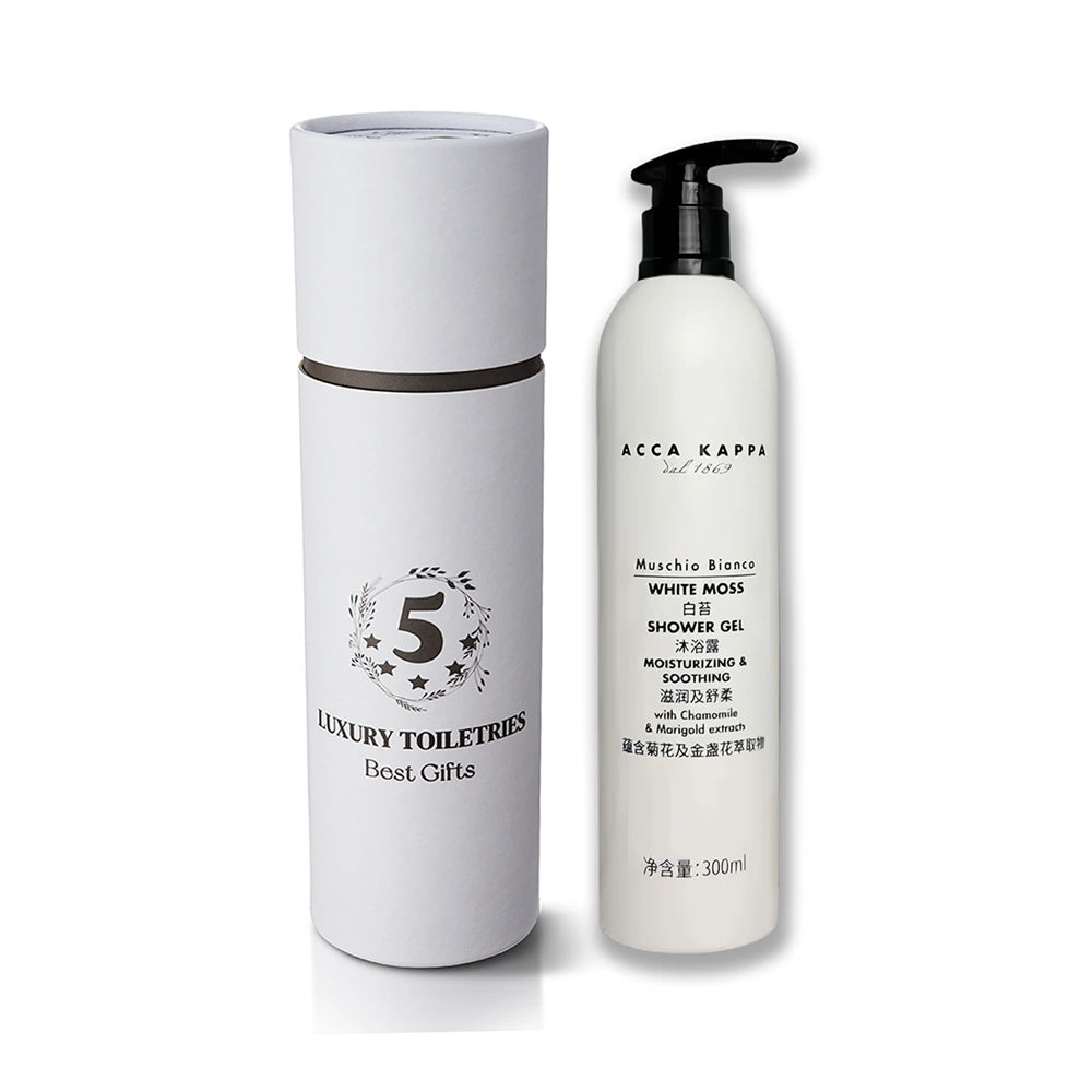 Wanda Vista Hotel Shampoo & Shower Gel & Conditioner & Body Lotion 300ML ACCA KAPPA