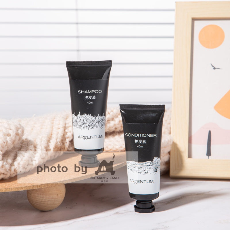 ARGENTUM Shampoo & Conditioner & Shower Gel & Body Lotion 40ML