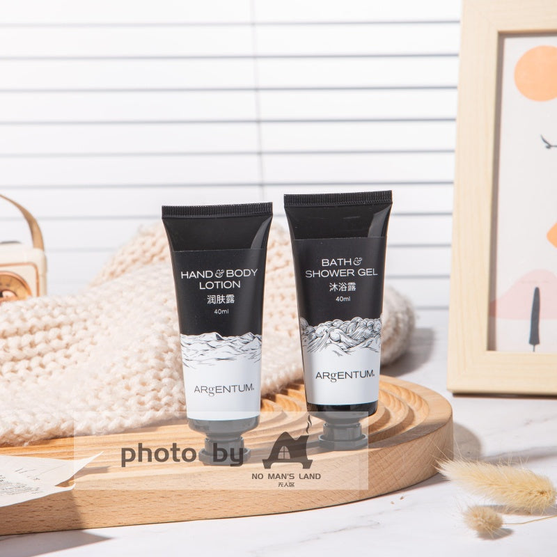 ARGENTUM Shampoo & Conditioner & Shower Gel & Body Lotion 40ML