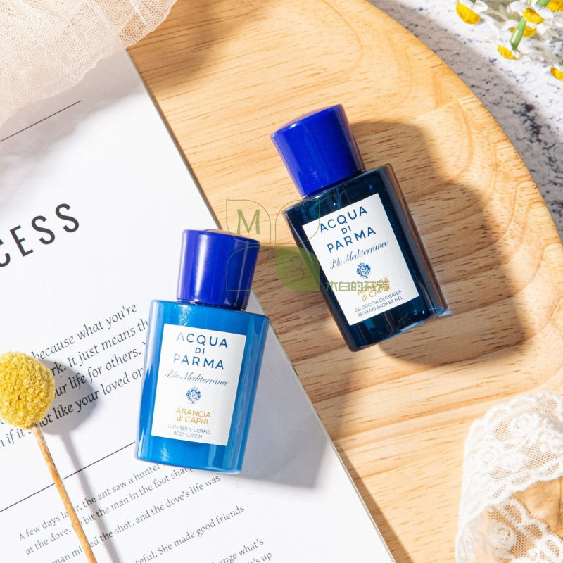 Acqua Di Parma Blu Mediterraneo Shampoo & Conditioner & Shower Gel & Body Lotion 40ml