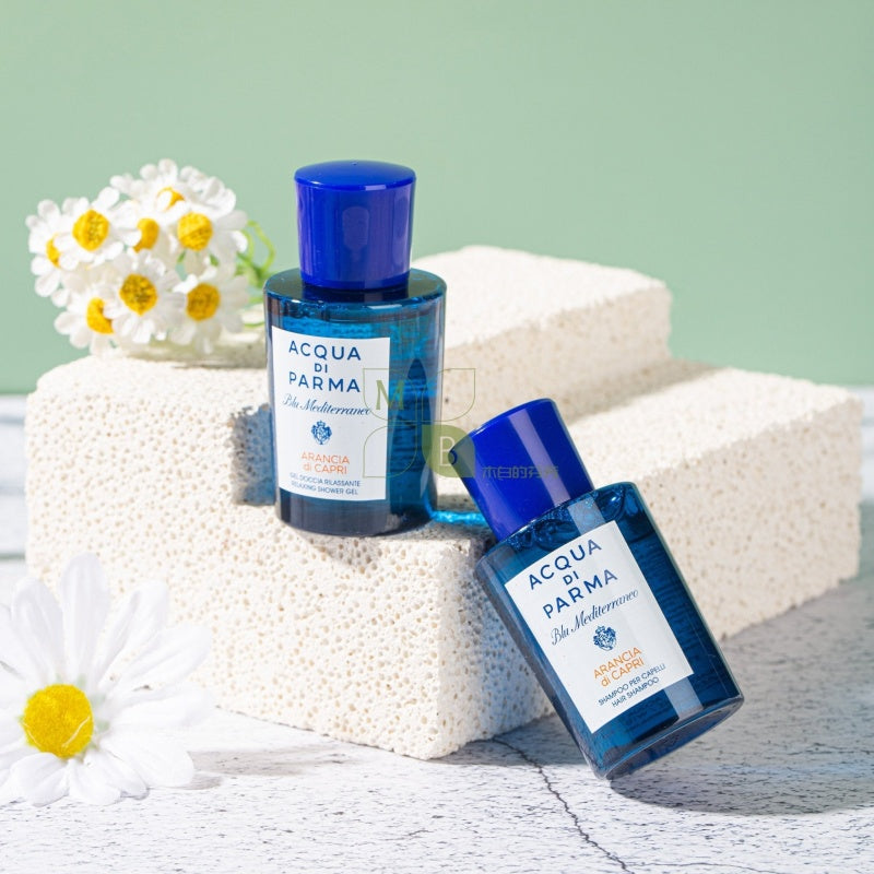 Acqua Di Parma Blu Mediterraneo Shampoo & Conditioner & Shower Gel & Body Lotion 40ml