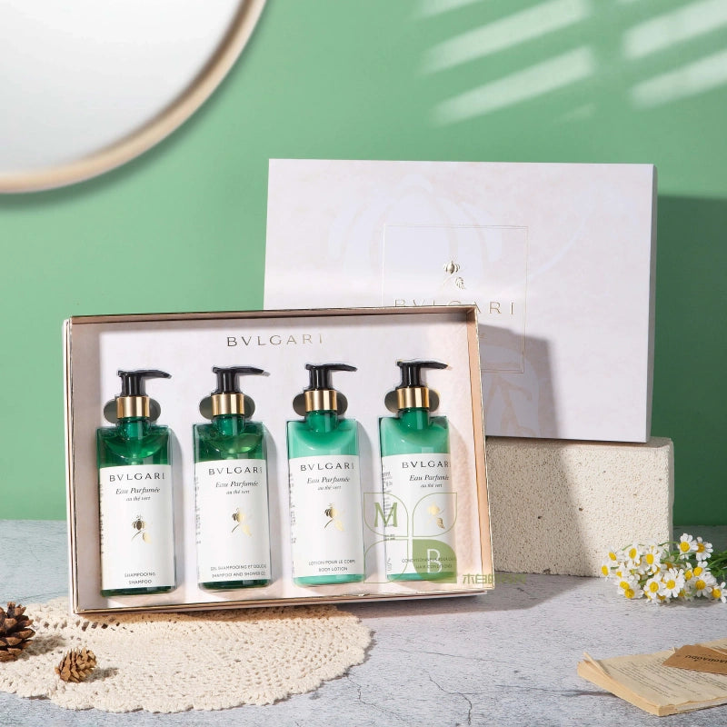 BVLGARI Hair & Body Set Green Tea (300ML Each)