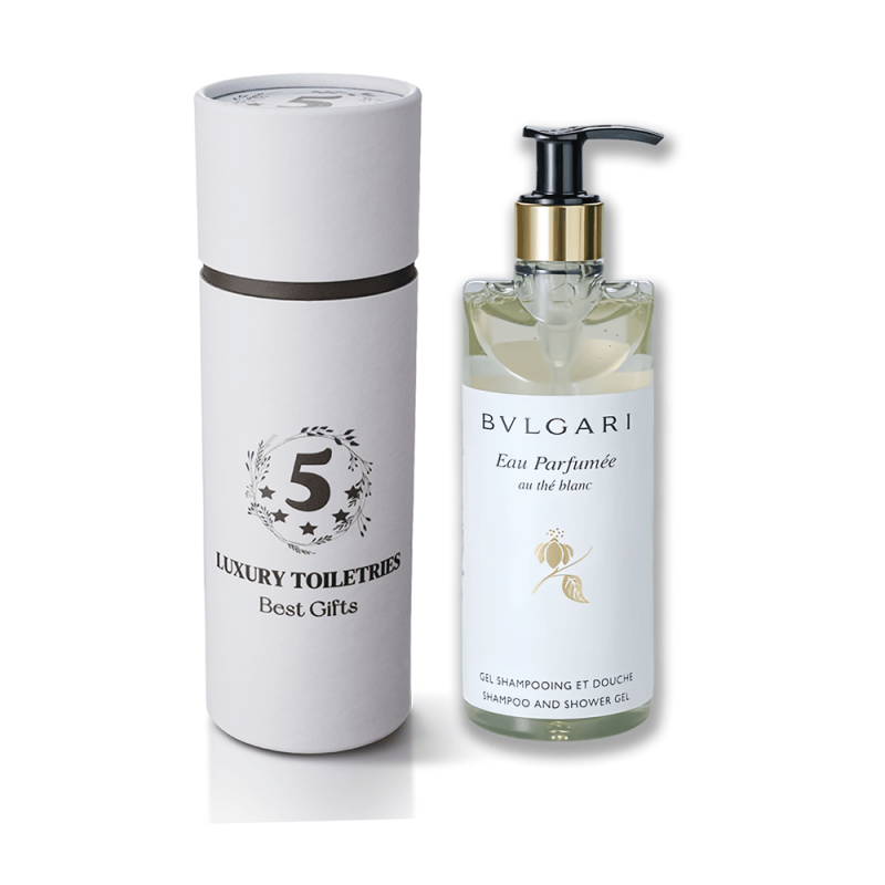 Bvlgari Hotel Shampoo or Shower Gel or Conditioner or Body Lotion or Hand Wash White Tea Scents 300ML