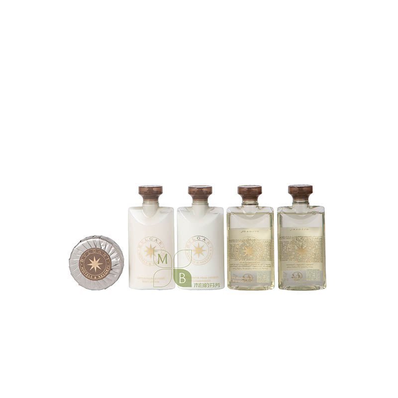 Bvlgari Shampoo & Shower Gel & Conditioner & Body Lotion 75Ml