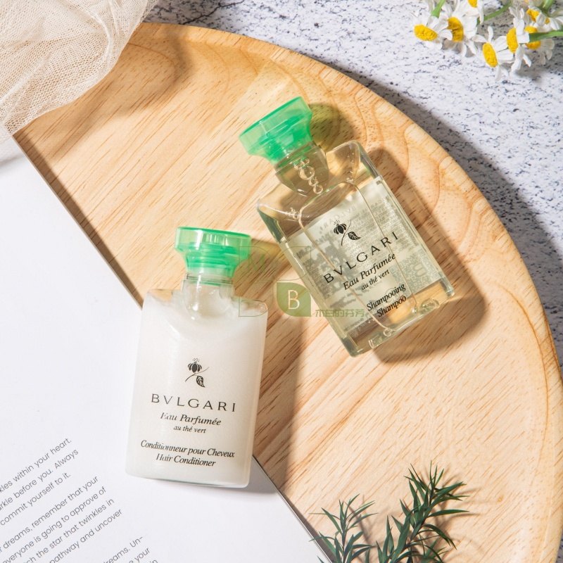 Bvlgari Shampoo & Shower Gel & Conditioner & Body Lotion 40Ml