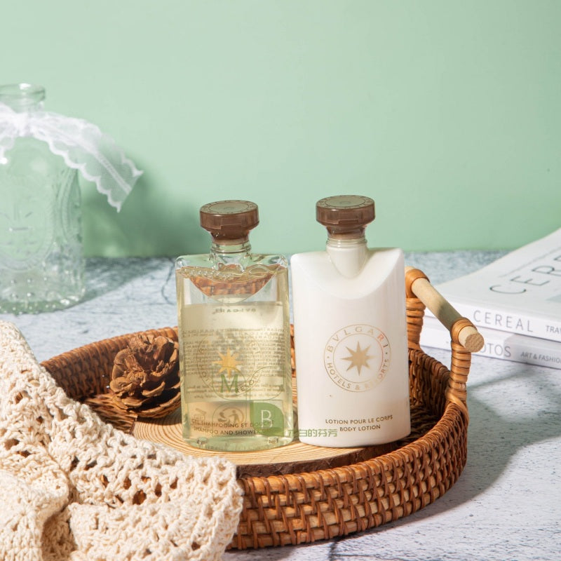 Bvlgari Shampoo & Shower Gel & Conditioner & Body Lotion 75Ml