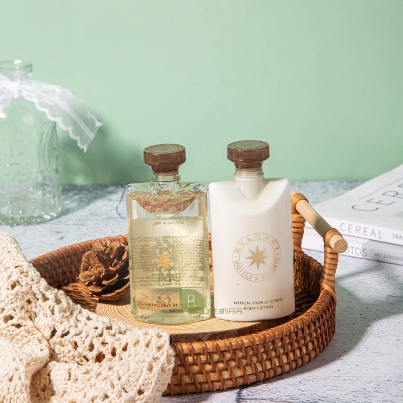 Bvlgari Shampoo & Shower Gel & Conditioner & Body Lotion 75Ml