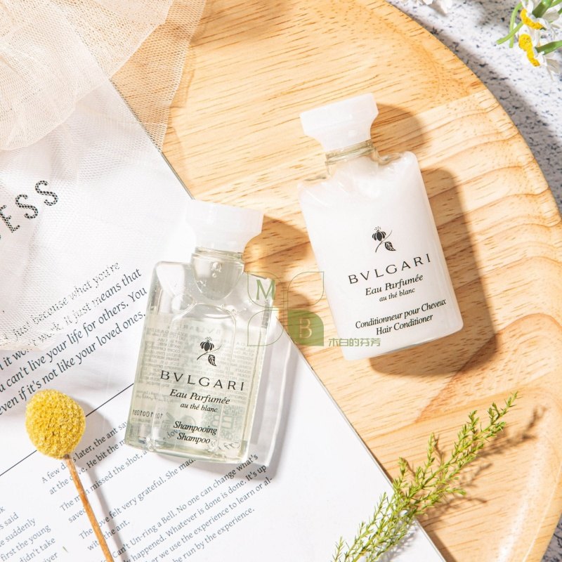 Bvlgari Shampoo & Shower Gel & Conditioner & Body Lotion 40Ml