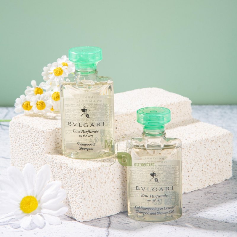 Bvlgari Shampoo & Shower Gel & Conditioner & Body Lotion 40Ml