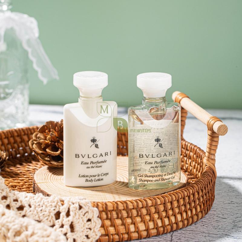 Bvlgari Shampoo & Shower Gel & Conditioner & Body Lotion 40Ml