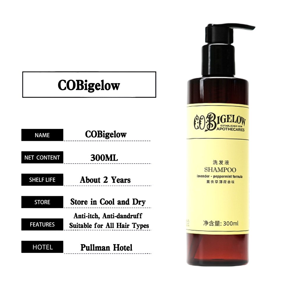 C.O. Bigelow Shampoo & Conditioner & Shower Gel & Body Lotion & Hand Wash 300ML