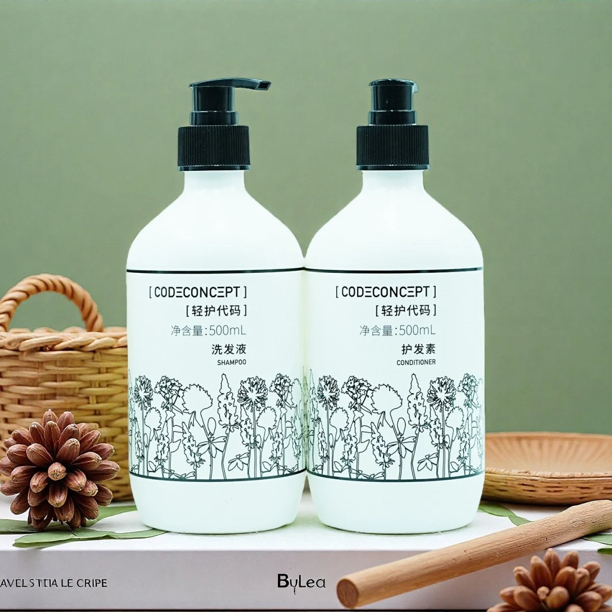 CODE CONCEPT Shampoo oder Duschgel oder Spülung oder Handwaschmittel 500ML