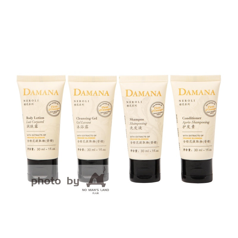 DAMANA NEROLI Shampoo & Conditioner & Shower Gel & Body Lotion 30ML