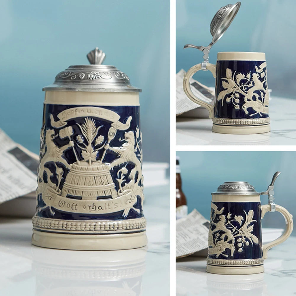 German Beer Stein Mug Gerz - A01