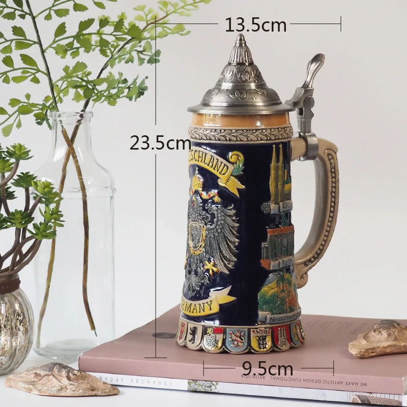 German Beer Stein Mug Gerz - A02