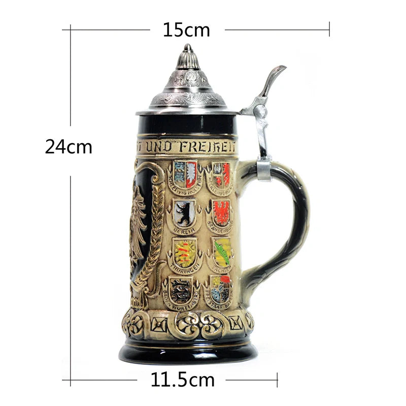 German Beer Stein Mug Gerz - A04