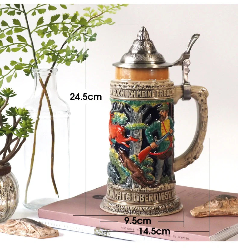 German Beer Stein Mug Gerz - A06