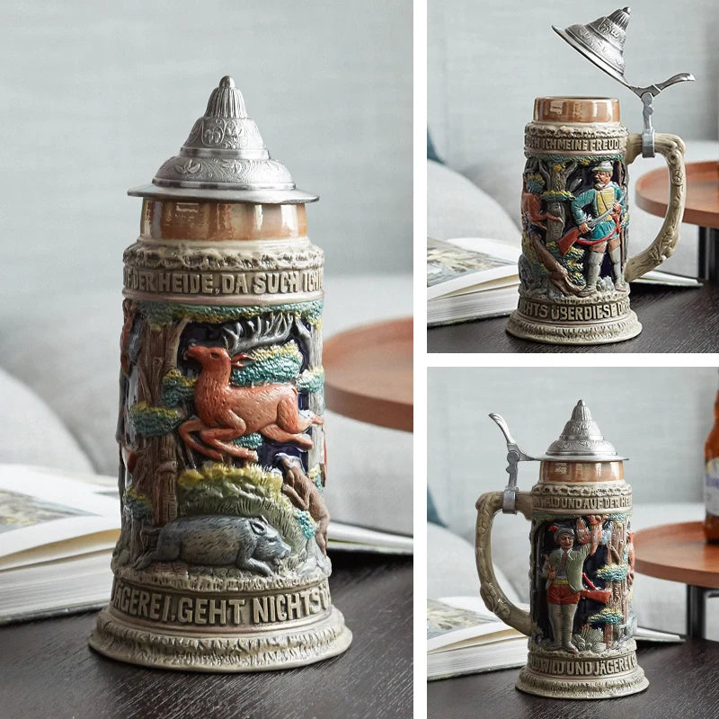 German Beer Stein Mug Gerz - A06