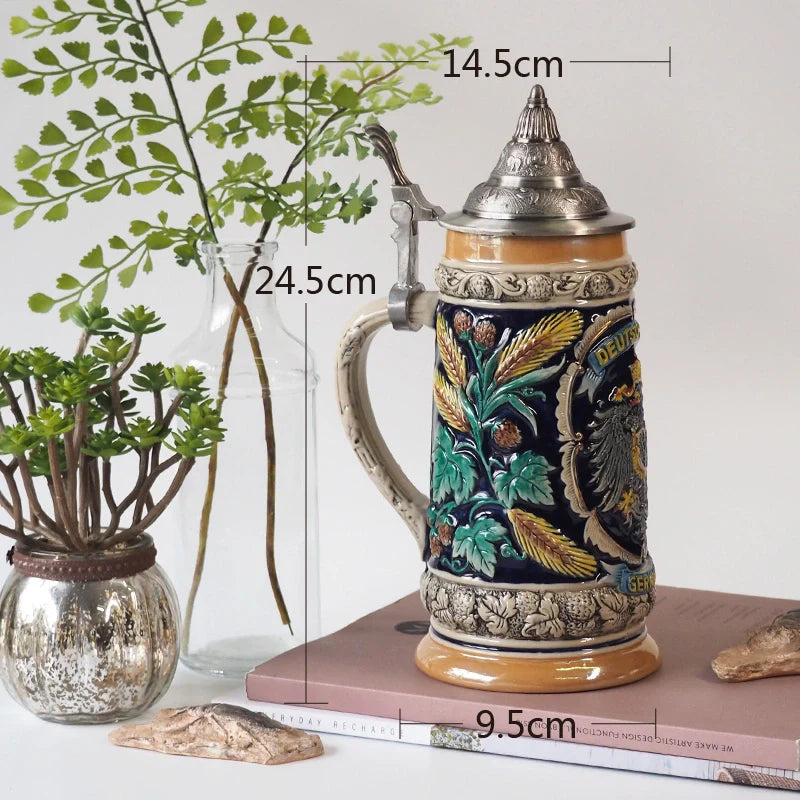 German Beer Stein Mug Gerz - A07