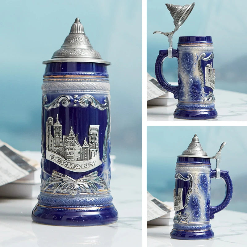 German Beer Stein Mug Gerz - A08