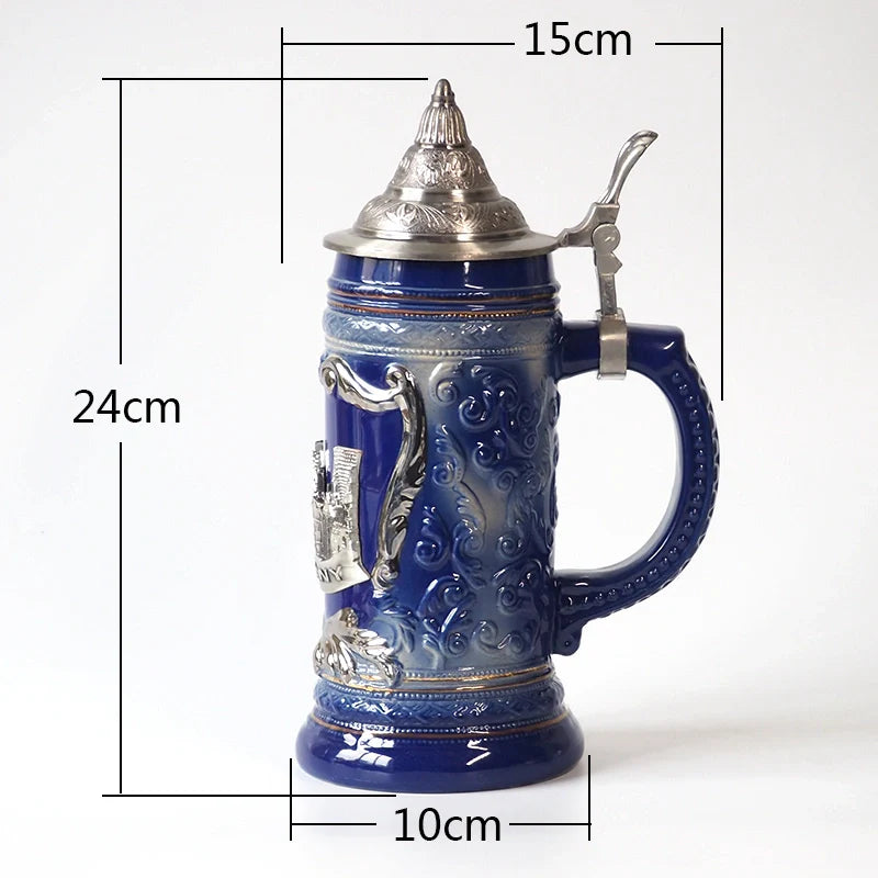 German Beer Stein Mug Gerz - A08