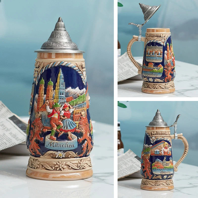German Beer Stein Mug Gerz - A10