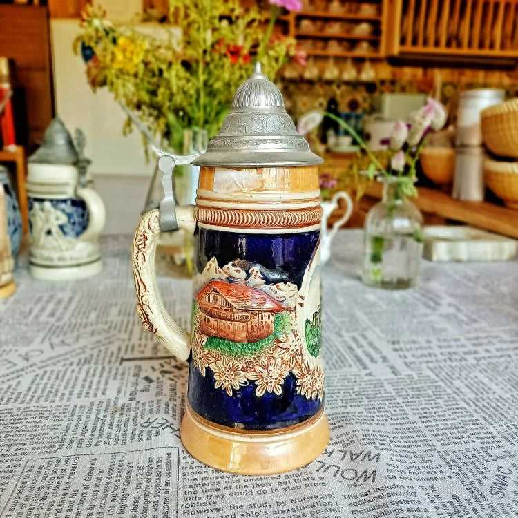 German Beer Stein Mug Gerz - A11