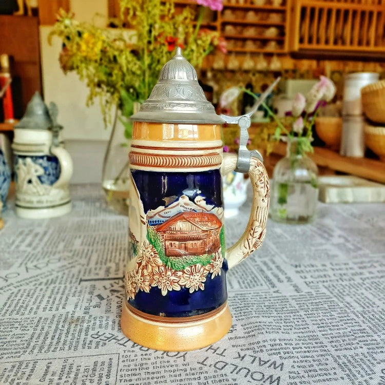 German Beer Stein Mug Gerz - A11