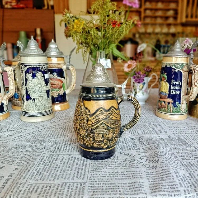 German Beer Stein Mug Gerz - A12