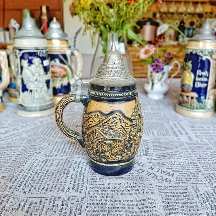 German Beer Stein Mug Gerz - A12