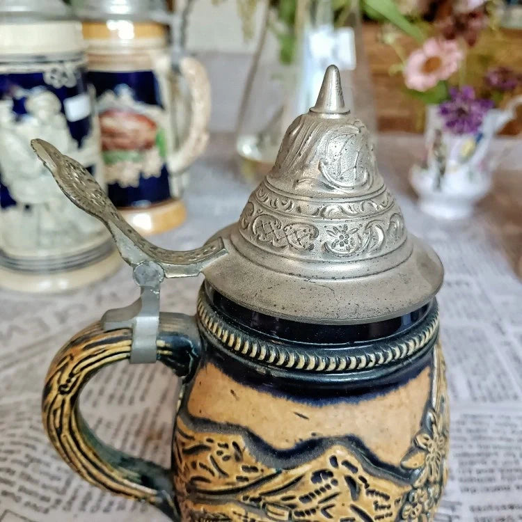 German Beer Stein Mug Gerz - A12