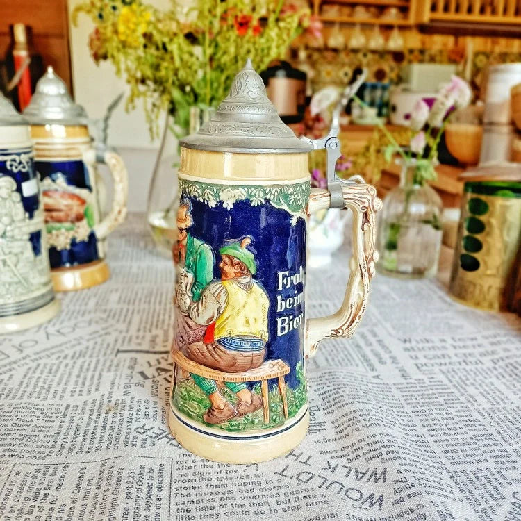 German Beer Stein Mug Gerz - A15