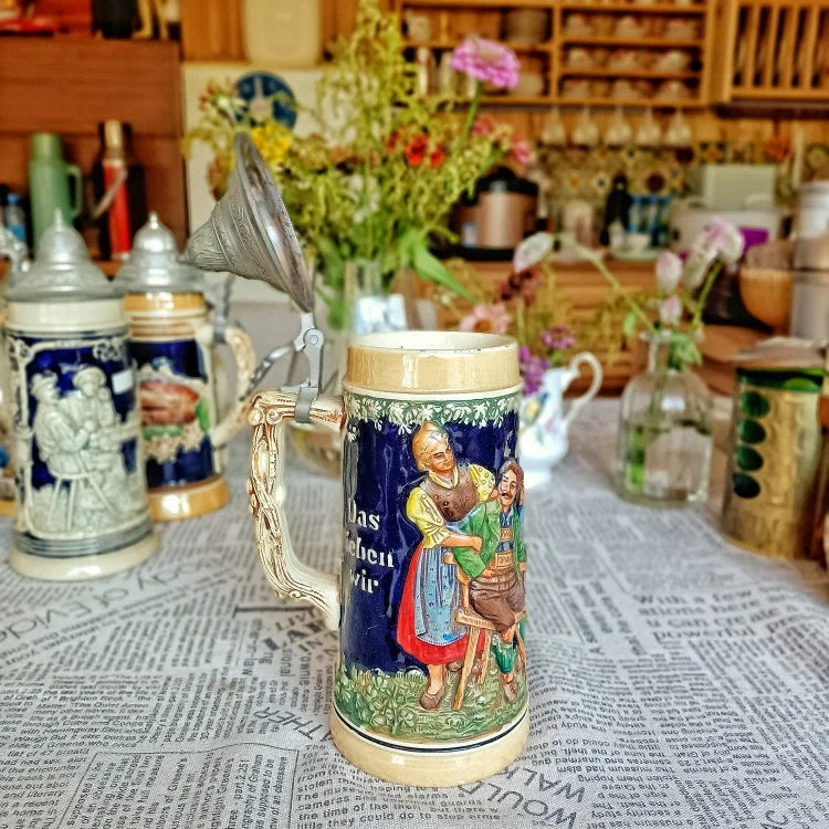 German Beer Stein Mug Gerz - A15