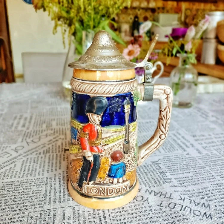 German Beer Stein Mug Gerz - A16
