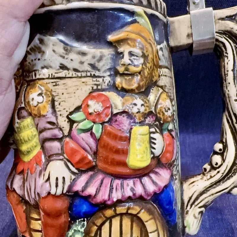 German Beer Stein Mug Gerz - A17