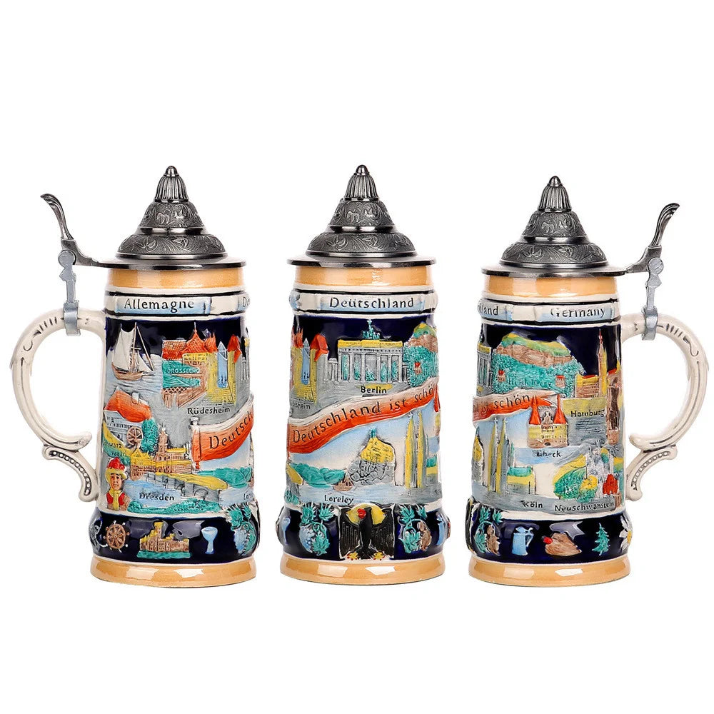 German Beer Stein Mug Gerz - A22