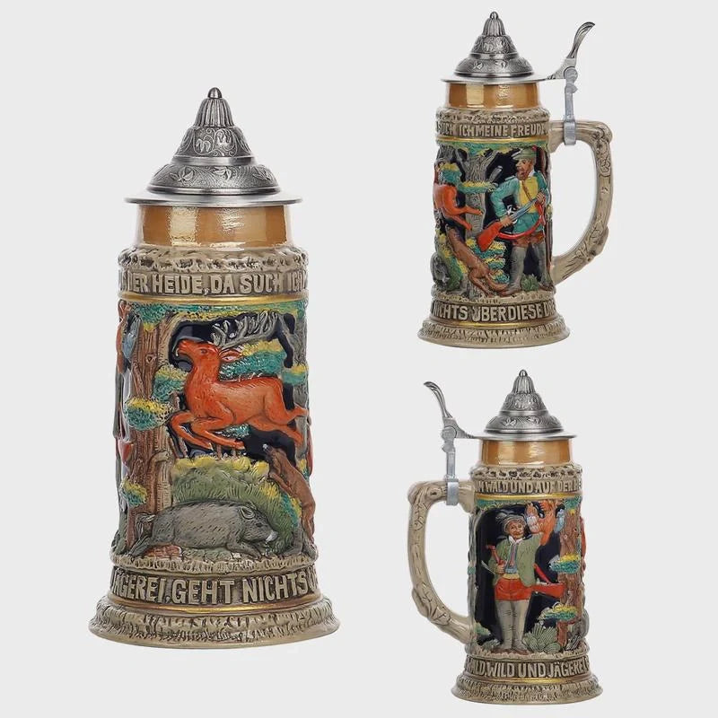 German Beer Stein Mug Gerz - A24