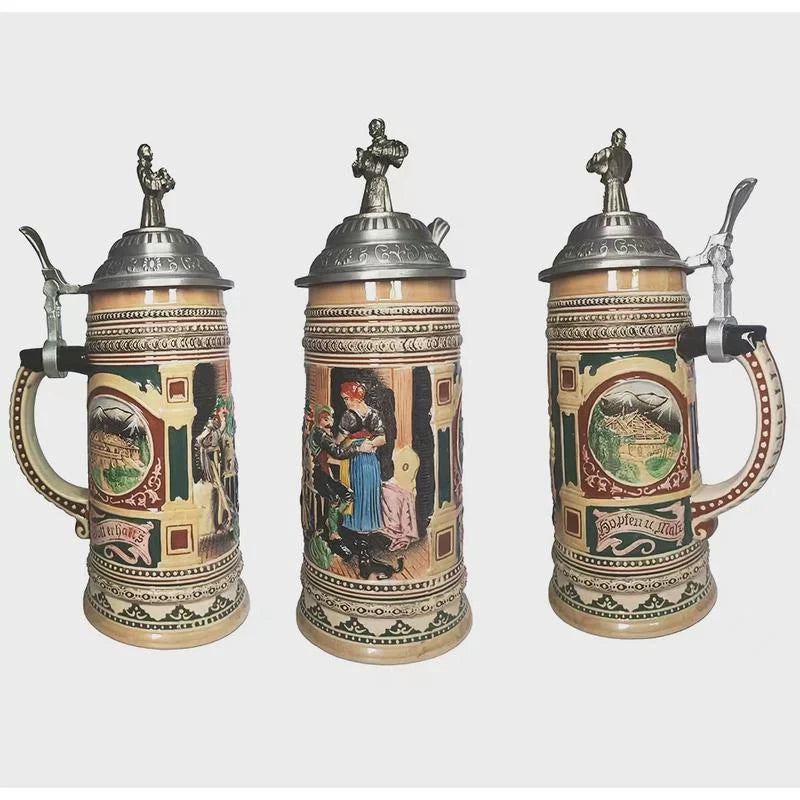 German Beer Stein Mug Gerz - A26