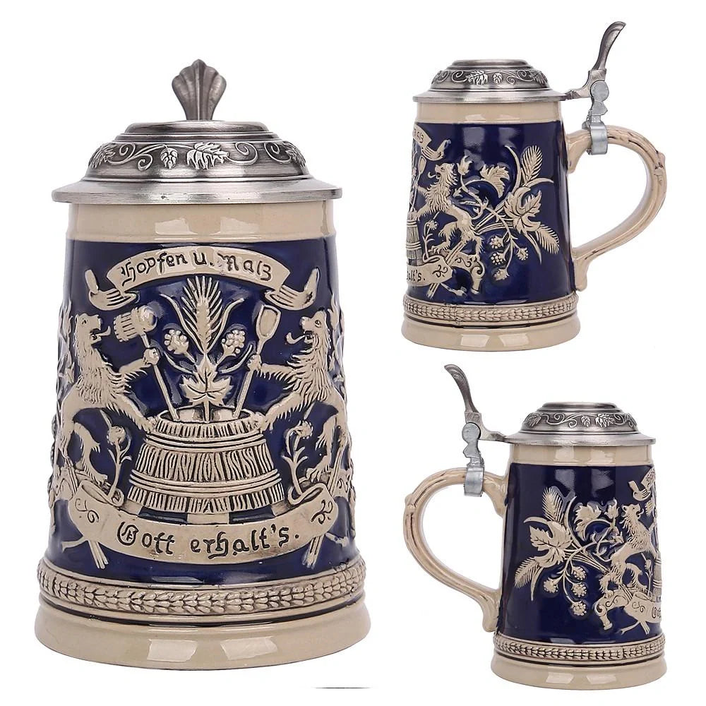 German Beer Stein Mug Gerz - A28