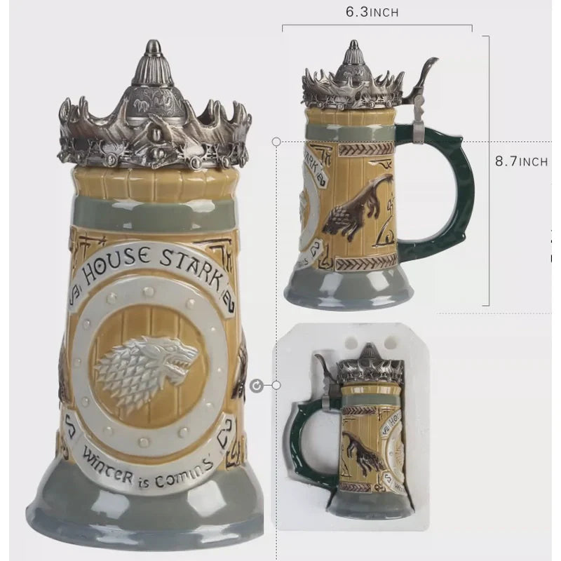 German Beer Stein Mug Gerz - A32