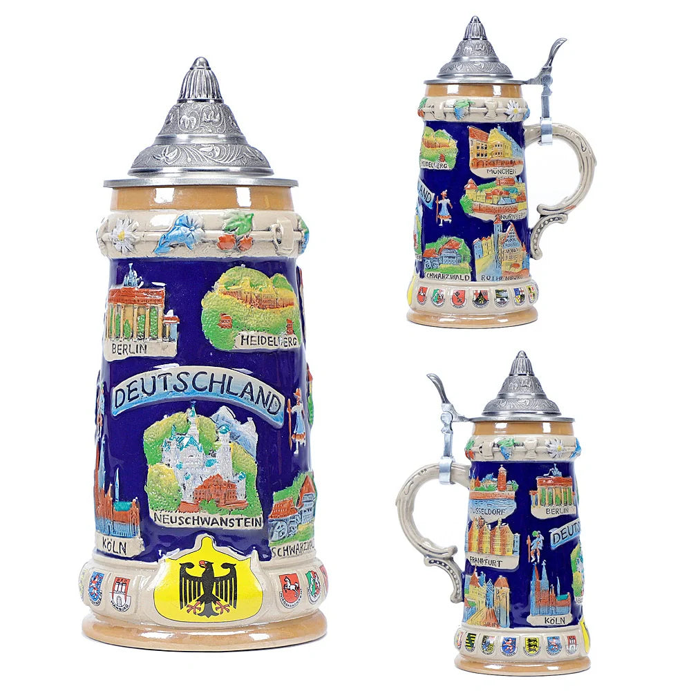 German Beer Stein Mug Gerz - A34