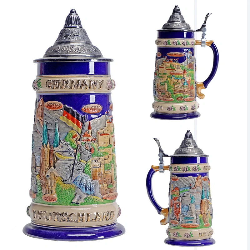 German Beer Stein Mug Gerz - A37