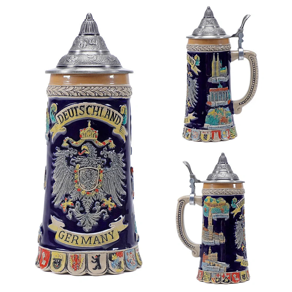 German Beer Stein Mug Gerz - A40