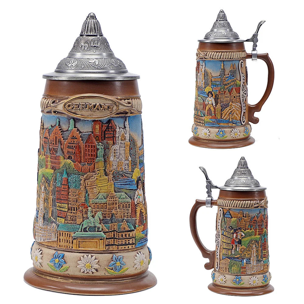 German Beer Stein Mug Gerz - A41