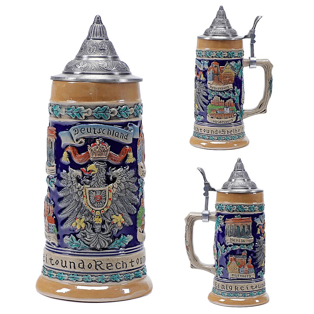 German Beer Stein Mug Gerz - A42
