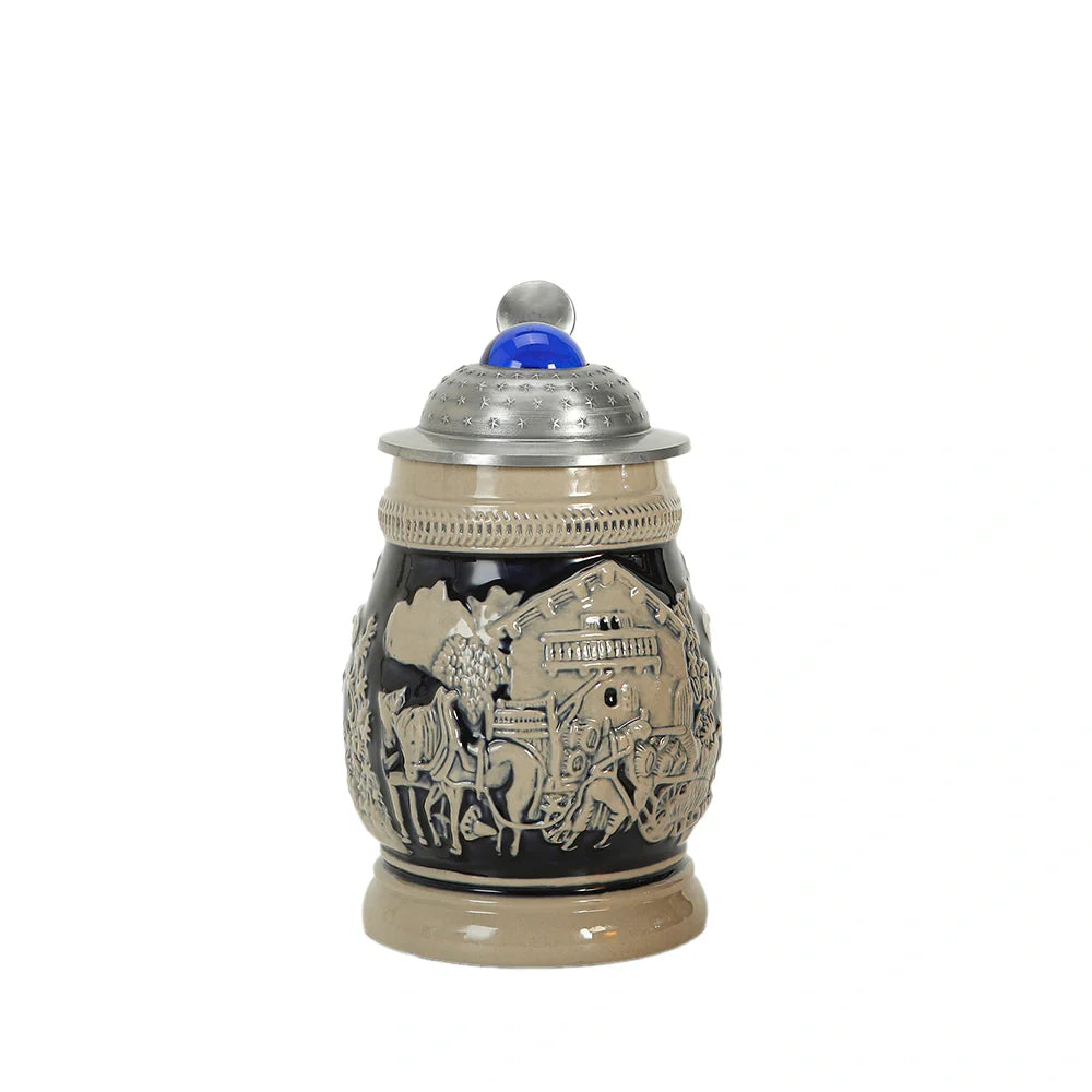 German Beer Stein Mug Gerz A56