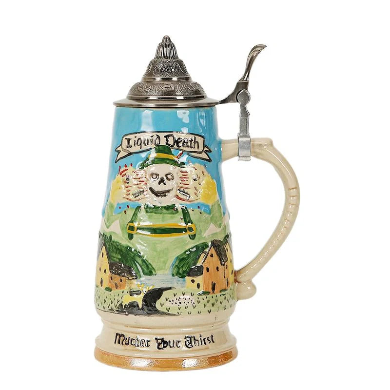 German Beer Stein Mug Gerz A57