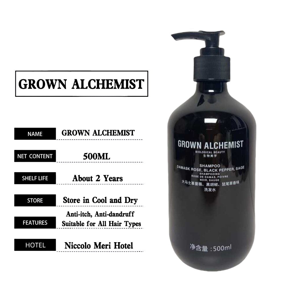 Grown Alchemist Shampoo & Conditioner & Shower Gel & Body Lotion 500ML
