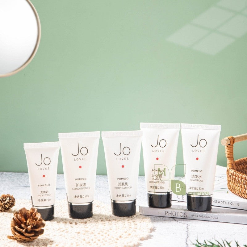 JO LOVES Shampoo & Shower Gel & Conditioner & Body Lotion 50ML